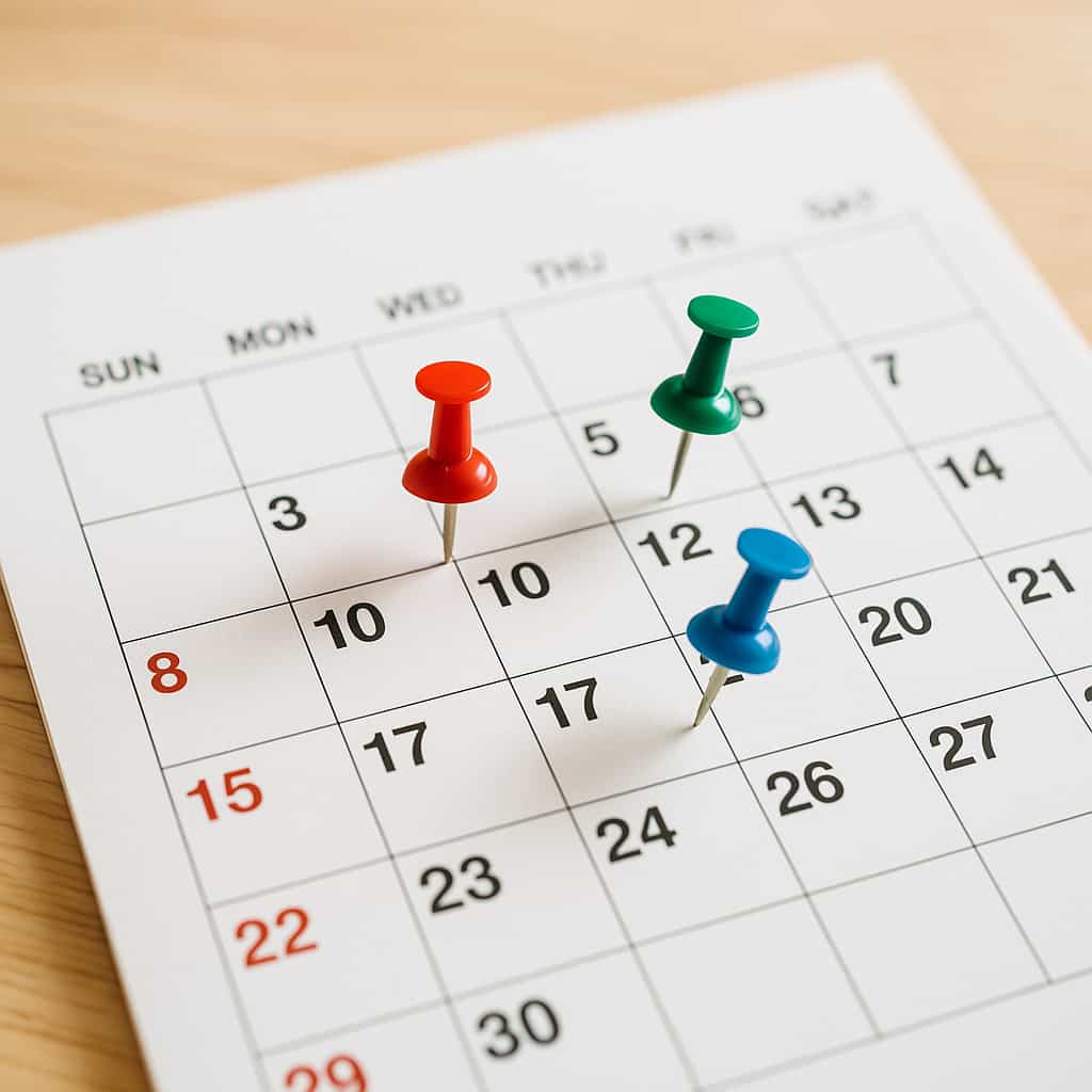 Foto de calendario