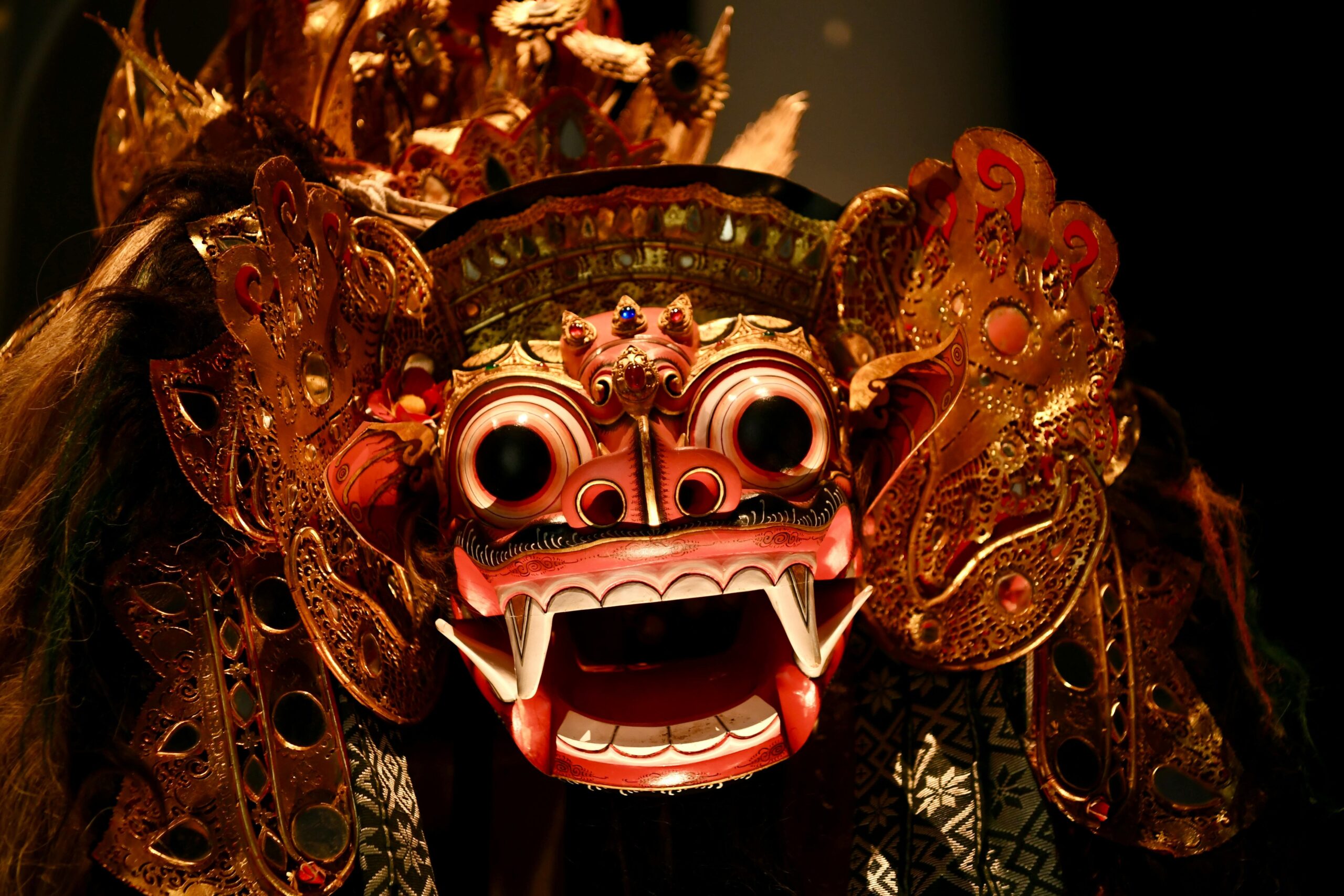 Mascara de demonio Balinés